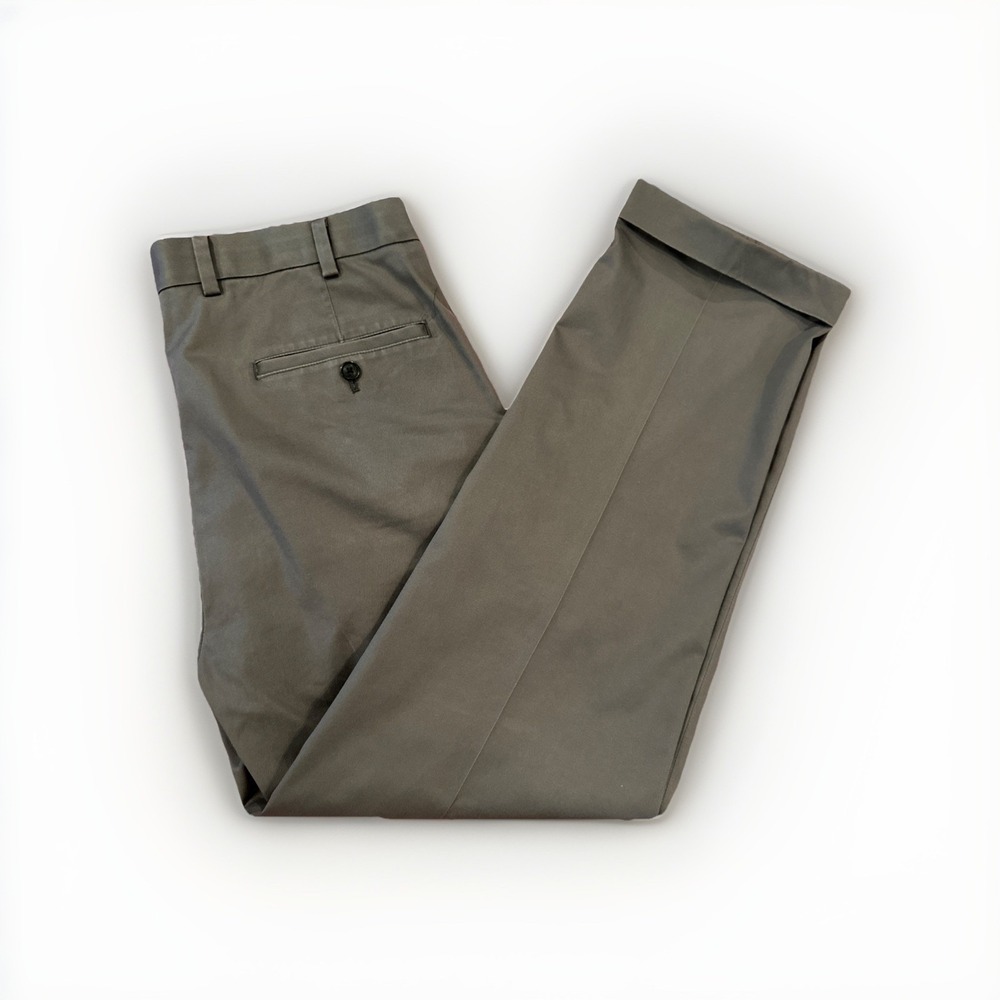 Brooks Brothers Mens Elliot Fit Stretch Light Weight Adv Chino Pants Sz 35x30